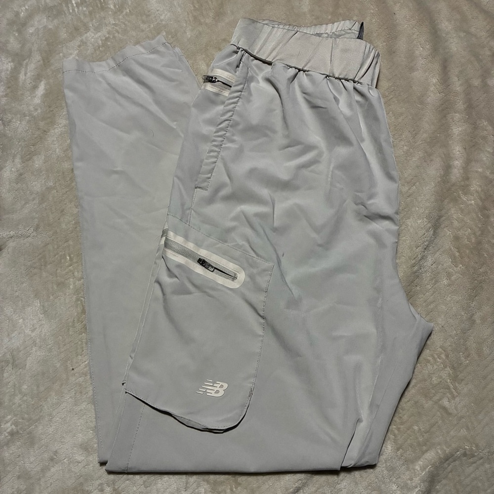 New Balance Men's Silver Cargo Pants